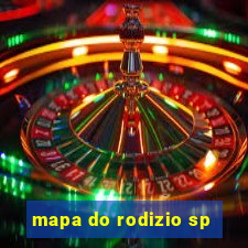 mapa do rodizio sp